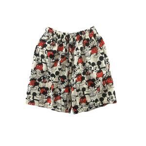 Disney Mickey Mouse Boys Lounge Shorts Kids Elastic Waist Unisex 7